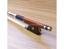 4/4 High-Grade Sandalwood Cello Bow for Professional and Advanced Players, with Round Stick