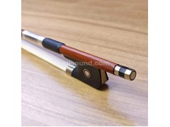 4/4 High-Grade Sandalwood Cello Bow for Professional and Advanced Players, with Round Stick