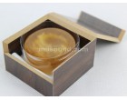 Leto quality rosin #8001, containing gold powder, wooden box, for Violin, Viola, Cello
