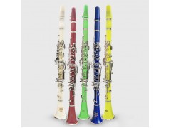 17 Nickel-plated Keys Bb Flat Clarinet, Five Colors Selectable