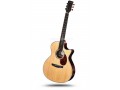 Full Size (41 Inch) Acoustic Guitar for Beginner and Intermediate Levels, Solid Spruce Top