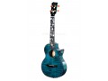 Concert/Tenor Solid Maple Ukulele for Intermediate and Advanced Levels (Blue)