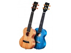 Concert/Tenor Solid Mahogany Ukulele for Kids and Adult Beginners, Two Colors Selectable