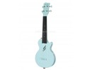 Soprano/Concert Carbon Fiber Ukulele for Kids and Adult Beginners (Blue)