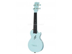 Soprano/Concert Carbon Fiber Ukulele for Kids and Adult Beginners (Blue)